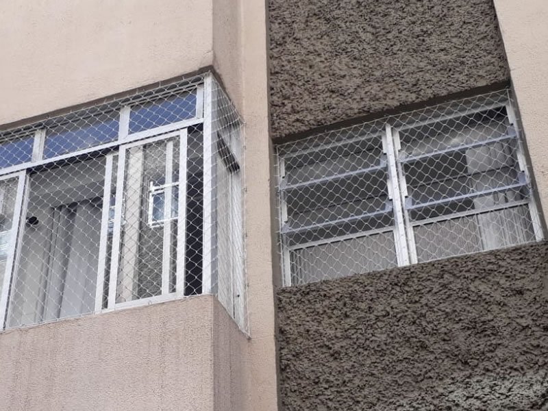 Redes de segurança para cobertura em Salvador